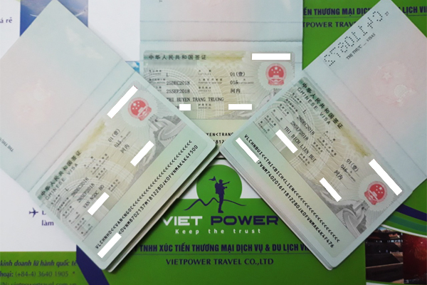Chúc mừng 2 quý khách hàng nhận được visa Trung Quốc