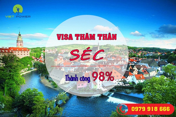 Xin visa thăm thân Séc